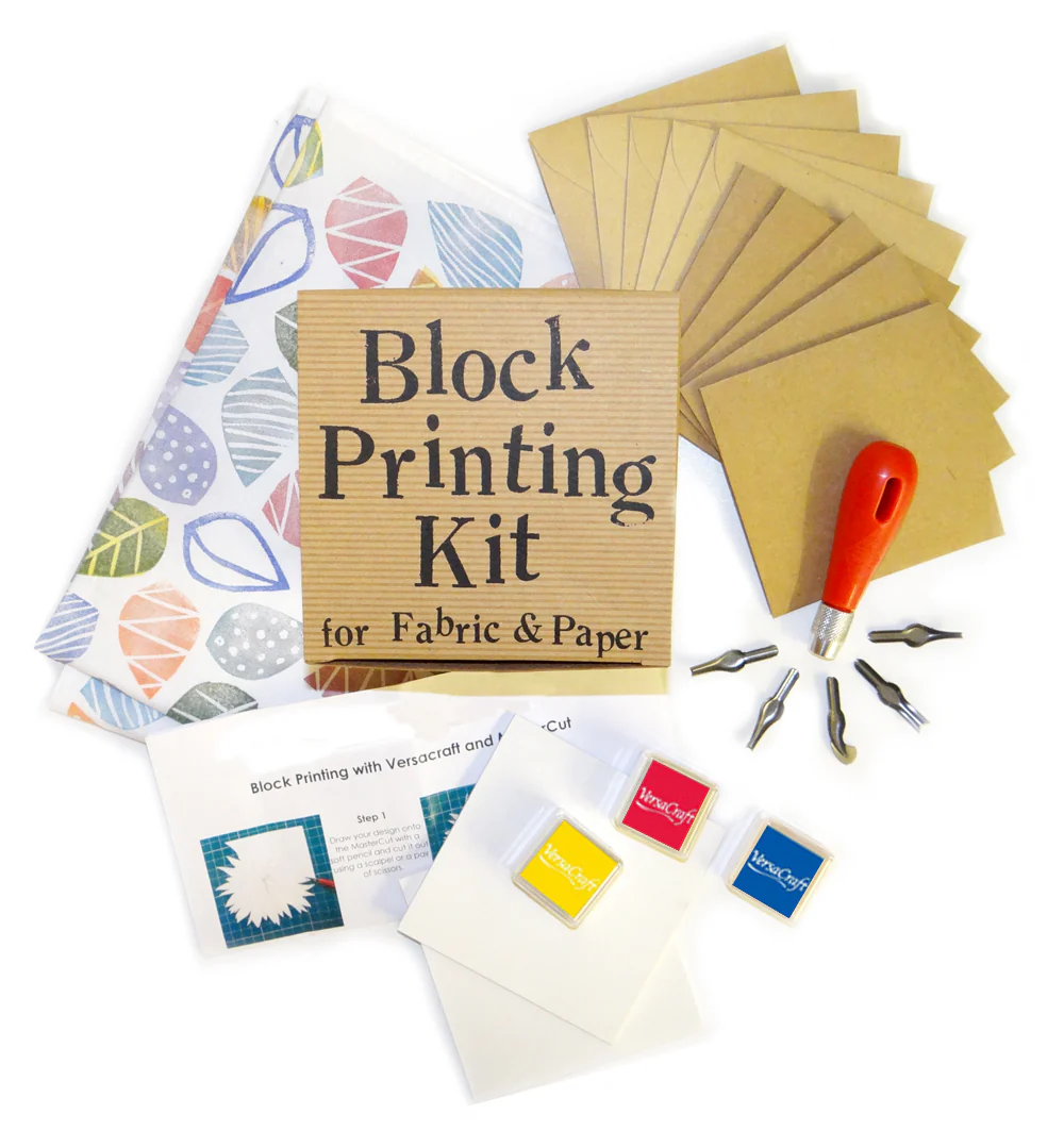 Block Printing Kit for Fabric & Paper - Image 5