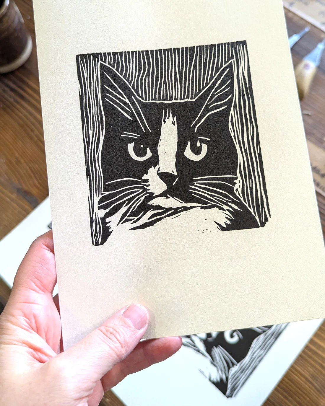 Six Week Linocut Summer School with Frankie Brown - Image 4